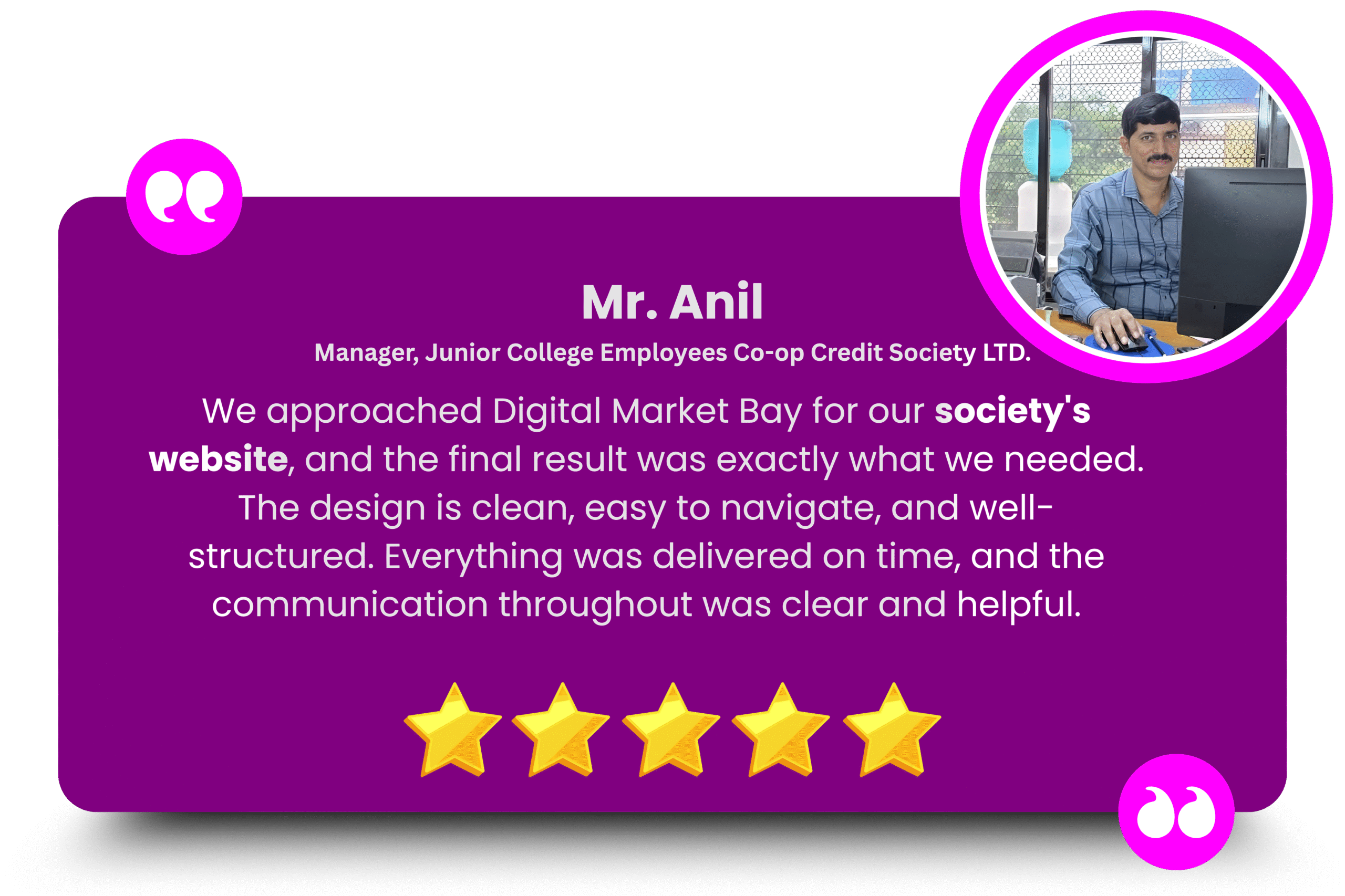 Mr. Anil jrclgsoc op